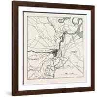 Plan of Petersburg-null-Framed Giclee Print