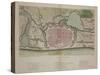 Plan of Pondicherry from "Voyage Aux Indes Et La Chine"-Pierre Sonnerat-Stretched Canvas