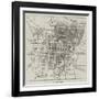 Plan of Puebla-John Dower-Framed Giclee Print