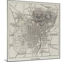 Plan of Puebla-John Dower-Mounted Giclee Print