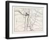 Plan of Richmond and the Surrounding Country, USA, 1870S-null-Framed Giclee Print