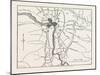 Plan of Richmond and the Surrounding Country, USA, 1870S-null-Mounted Giclee Print