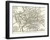 Plan of Rome, Time of Augustus-null-Framed Giclee Print