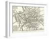 Plan of Rome, Time of Augustus-null-Framed Giclee Print