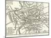 Plan of Rome, Time of Augustus-null-Mounted Giclee Print