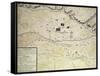 Plan Of Santa Fe-null-Framed Stretched Canvas