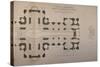 Plan of Seating Arrangements for the Duke of Wellington's Funeral, 1852-null-Stretched Canvas