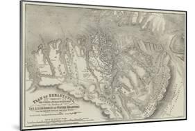 Plan of Sebastopol-John Dower-Mounted Giclee Print