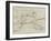 Plan of Sir Hope Grant's Intrenchments on Chobham Common-null-Framed Giclee Print