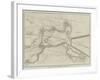 Plan of Sir Hope Grant's Intrenchments on Chobham Common-null-Framed Giclee Print