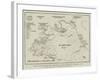 Plan of Ta-Lien-Whan Bay, Captured by the Japanese on 5 November 1894-null-Framed Giclee Print