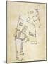 Plan of Temple of Isis at Philae-null-Mounted Giclee Print