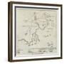 Plan of the Attack on Bomarsund-null-Framed Giclee Print