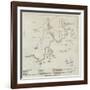 Plan of the Attack on Bomarsund-null-Framed Giclee Print