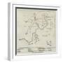 Plan of the Attack on Bomarsund-null-Framed Premium Giclee Print