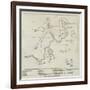 Plan of the Attack on Bomarsund-null-Framed Giclee Print