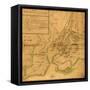 Plan of the attack the rebels on Long Island-Anonymous-Framed Stretched Canvas