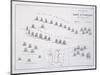 Plan of the Battle of Cape St. Vincent, 14th February 1797, C.1830S (Engraving)-Alexander Keith Johnston-Mounted Giclee Print