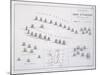 Plan of the Battle of Cape St. Vincent, 14th February 1797, C.1830S (Engraving)-Alexander Keith Johnston-Mounted Giclee Print