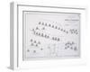 Plan of the Battle of Cape St. Vincent, 14th February 1797, C.1830S (Engraving)-Alexander Keith Johnston-Framed Giclee Print