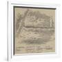 Plan of the Battle of Dubba-null-Framed Giclee Print
