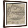 Plan of the Battle of Dubba-null-Framed Giclee Print