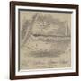 Plan of the Battle of Dubba-null-Framed Giclee Print