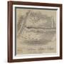 Plan of the Battle of Dubba-null-Framed Giclee Print