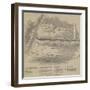 Plan of the Battle of Dubba-null-Framed Giclee Print