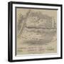Plan of the Battle of Dubba-null-Framed Giclee Print