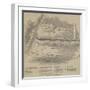 Plan of the Battle of Dubba-null-Framed Giclee Print