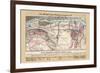 Plan of the Battle of Fredericksburg-Robert Knox Sneden-Framed Premium Giclee Print