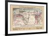 Plan of the Battle of Fredericksburg-Robert Knox Sneden-Framed Premium Giclee Print