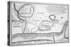 Plan of the Battle of Saratoga, October 1777-null-Stretched Canvas