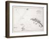 Plan of the Battle of the Nile, 1st August 1798, C.1830S (Engraving)-Alexander Keith Johnston-Framed Giclee Print