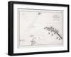 Plan of the Battle of the Nile, 1st August 1798, C.1830S (Engraving)-Alexander Keith Johnston-Framed Giclee Print