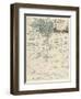 Plan of the Battles of Ligny-null-Framed Premium Giclee Print