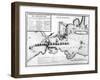 Plan of the Bay and City of Rio De Janeiro and the Disposition of the French and Portuguese Naval…-Antoine Coquart-Framed Giclee Print