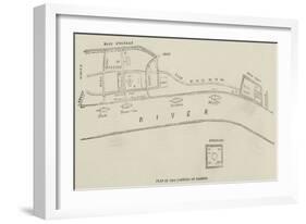 Plan of the Capture of Bassein-null-Framed Giclee Print