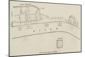 Plan of the Capture of Bassein-null-Mounted Giclee Print