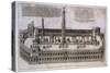 Plan of the Circus Maximus Engraving-Nicolas Beautrizet-Stretched Canvas