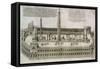 Plan of the Circus Maximus, Rome-Nicolas Beautrizet-Framed Stretched Canvas