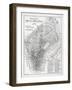 Plan of the City of New York in 1767-null-Framed Giclee Print