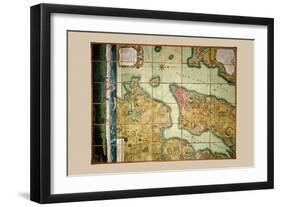 Plan of the City of New York-Bernard Ratzer-Framed Premium Giclee Print