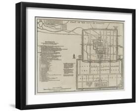 Plan of the City of Peking-John Dower-Framed Giclee Print