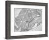 Plan of the City of Washington as Originally Laid Out in 1793-null-Framed Giclee Print