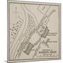 Plan of the Defence of Rorke's Drift-English School-Mounted Giclee Print