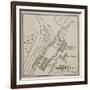 Plan of the Defence of Rorke's Drift-English School-Framed Giclee Print