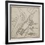 Plan of the Defence of Rorke's Drift-English School-Framed Giclee Print