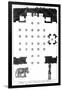 Plan of the Elephanta Caves, India, 1799-null-Framed Giclee Print